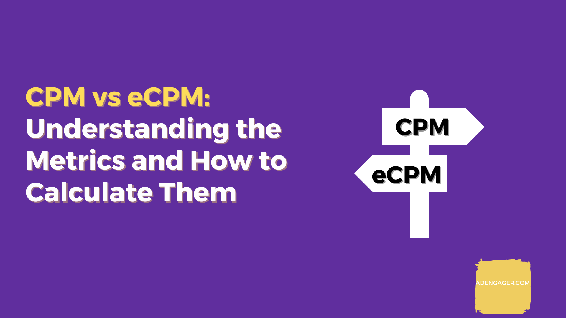 CPM vs eCPM